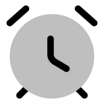 Clock Stand SVG Icon